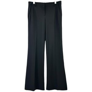 NWT Theory Alleen K Trousers in Contessa - Black Flare Leg Relaxed Fit Pants